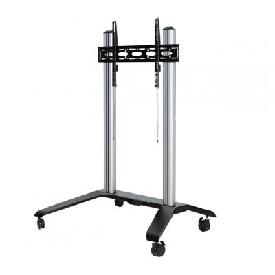 Universal XL Flat Screen Trolley - Silver